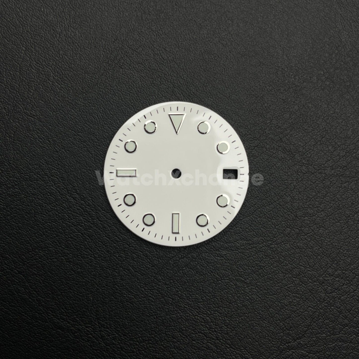 28.5mm White Watch Dial for SEIKO NH35 NH36 Movement Luminous