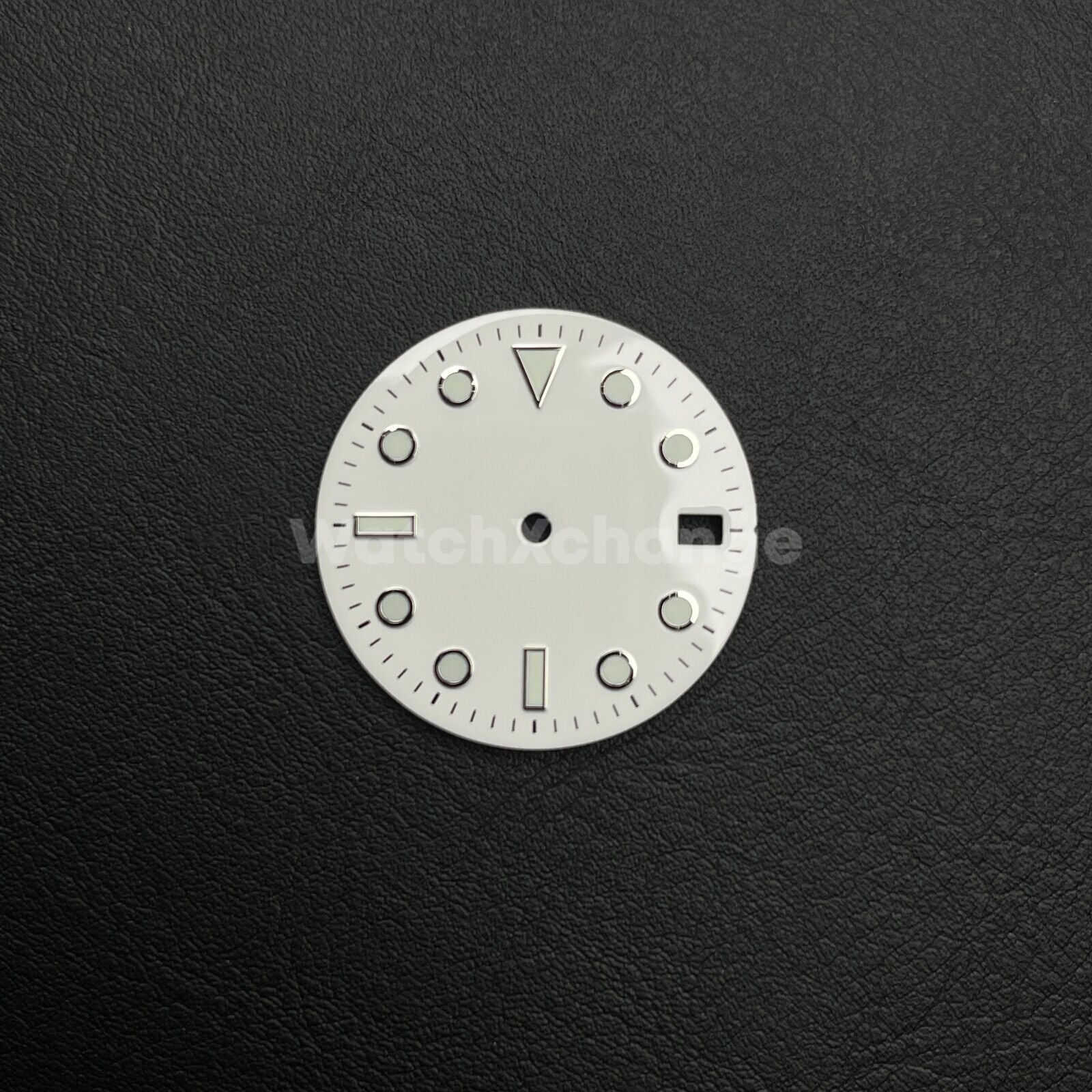 28.5mm White Watch Dial for SEIKO NH35 NH36 Movement Luminous