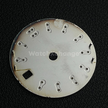 28.5mm Blue Grid Pattern Texture Watch Dial for SEIKO NH35 NH36 Movement