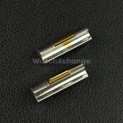20 21 22mm Silver and Gold Stainless Steel Watch Band End Link For Tudor 79363