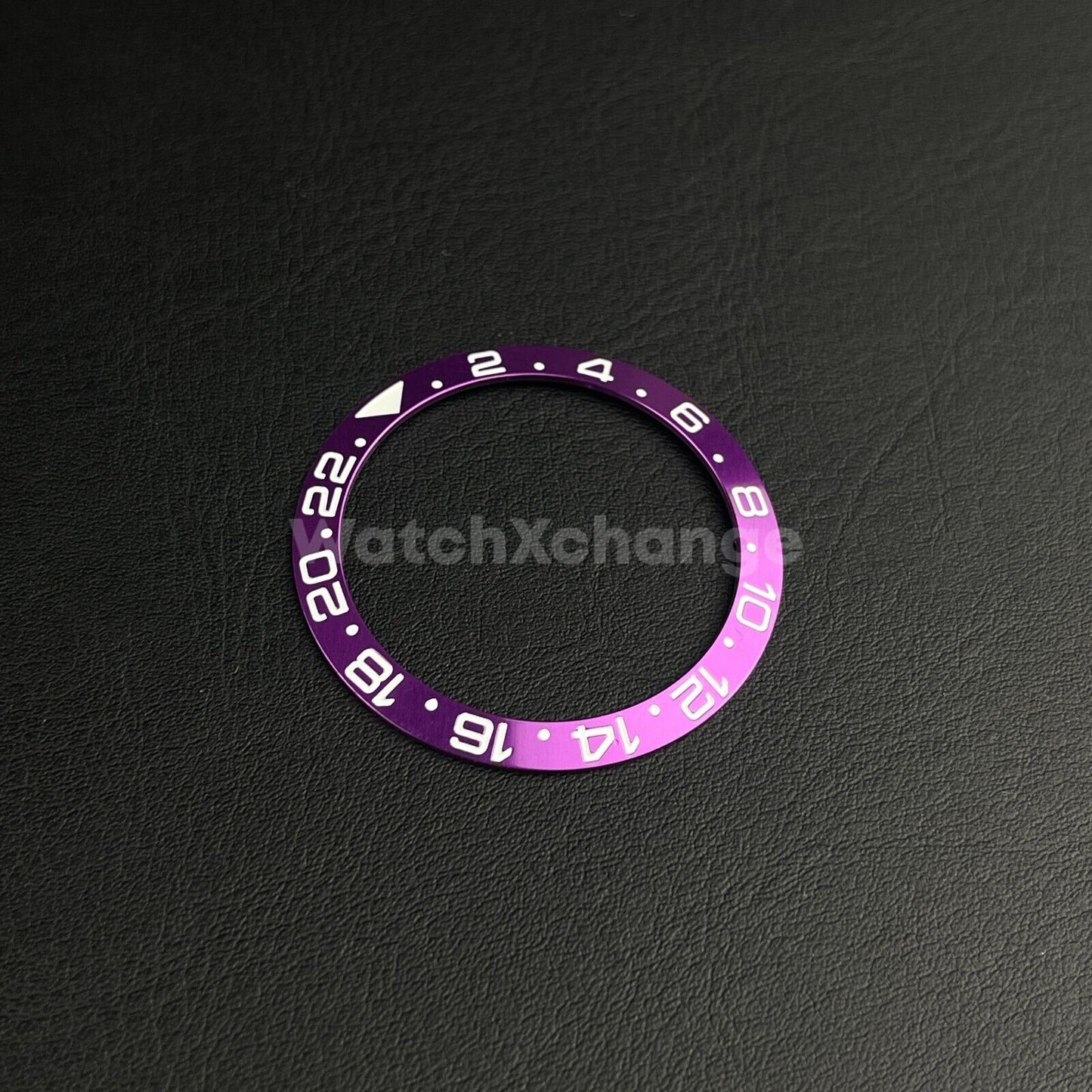 38mm Metal Bezel insert For Divers Watch Rolex GMT Seiko SKX SRPD Purple