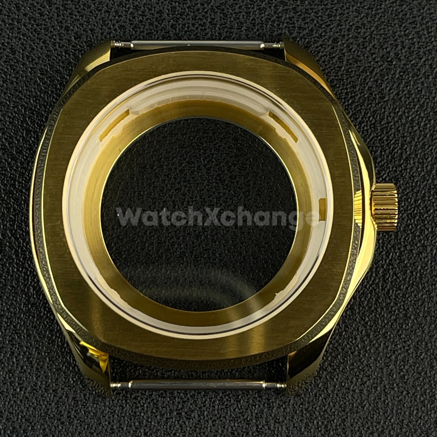40mm Gold Stainless Steel Watch Case For Japanese NH35 NH36 NH38