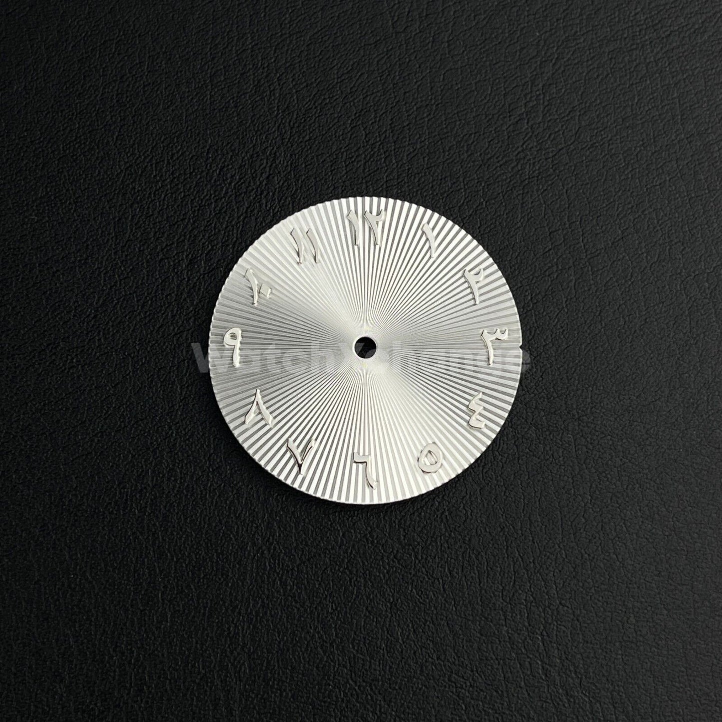 28.5mm Silver Arabic Watch Dial NH35 NH36 Movement Professional