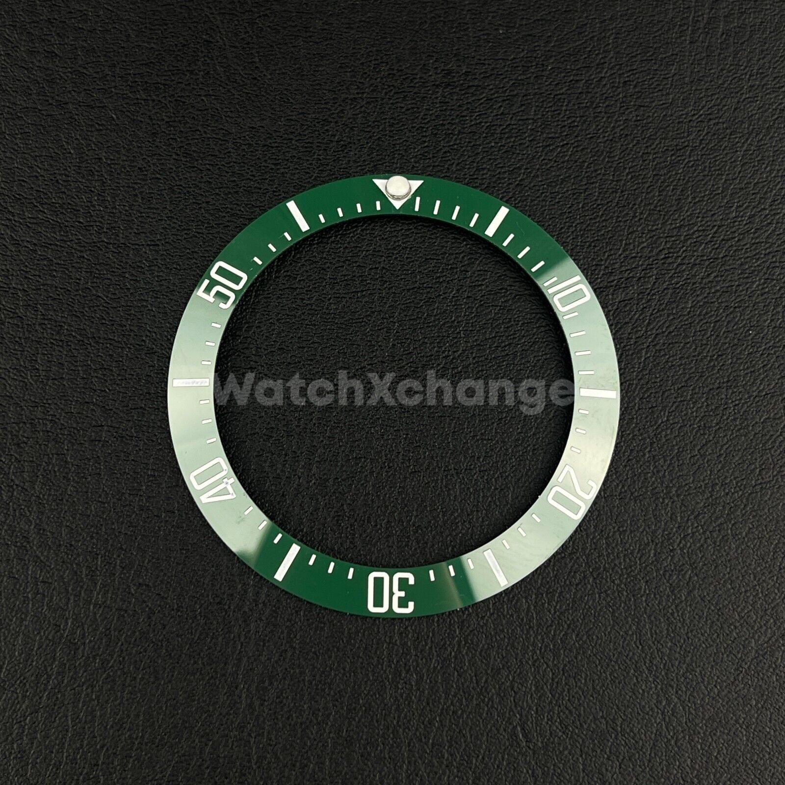 39.8mm Bezel insert For Divers Watch Rolex GMT Seiko SKX SRPD Green and White