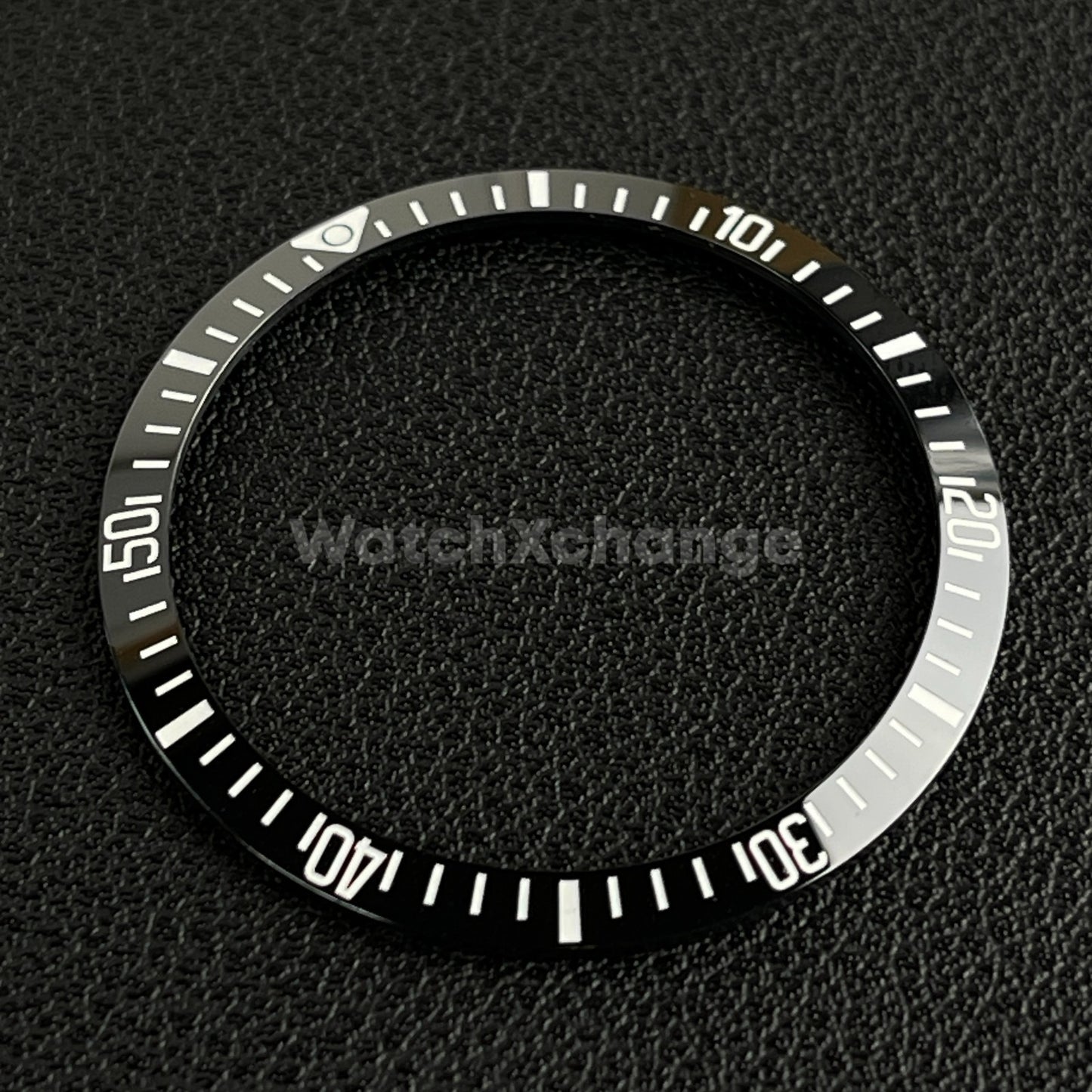 34mm Black & White Ceramic SUB Bezel Insert For Seiko Rolex Tudor Divers Watch