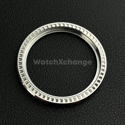 Silver LX Style Edge Watch Bezels for Seiko SKX007 SRPD Mod With Gasket