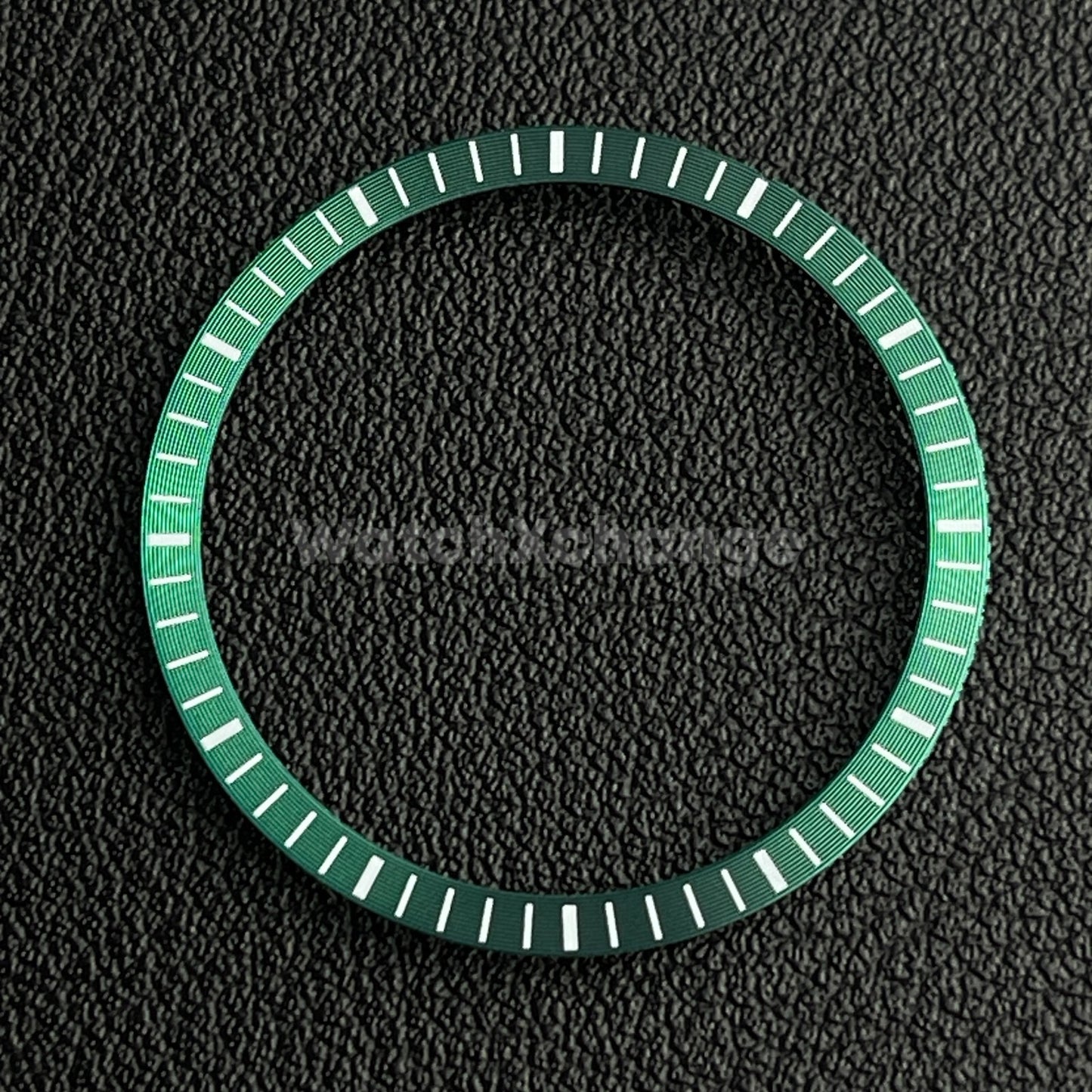 Green 28.5mm Skeleton Chapter Ring Dial Face Fit For NH70 Movement Watch Part