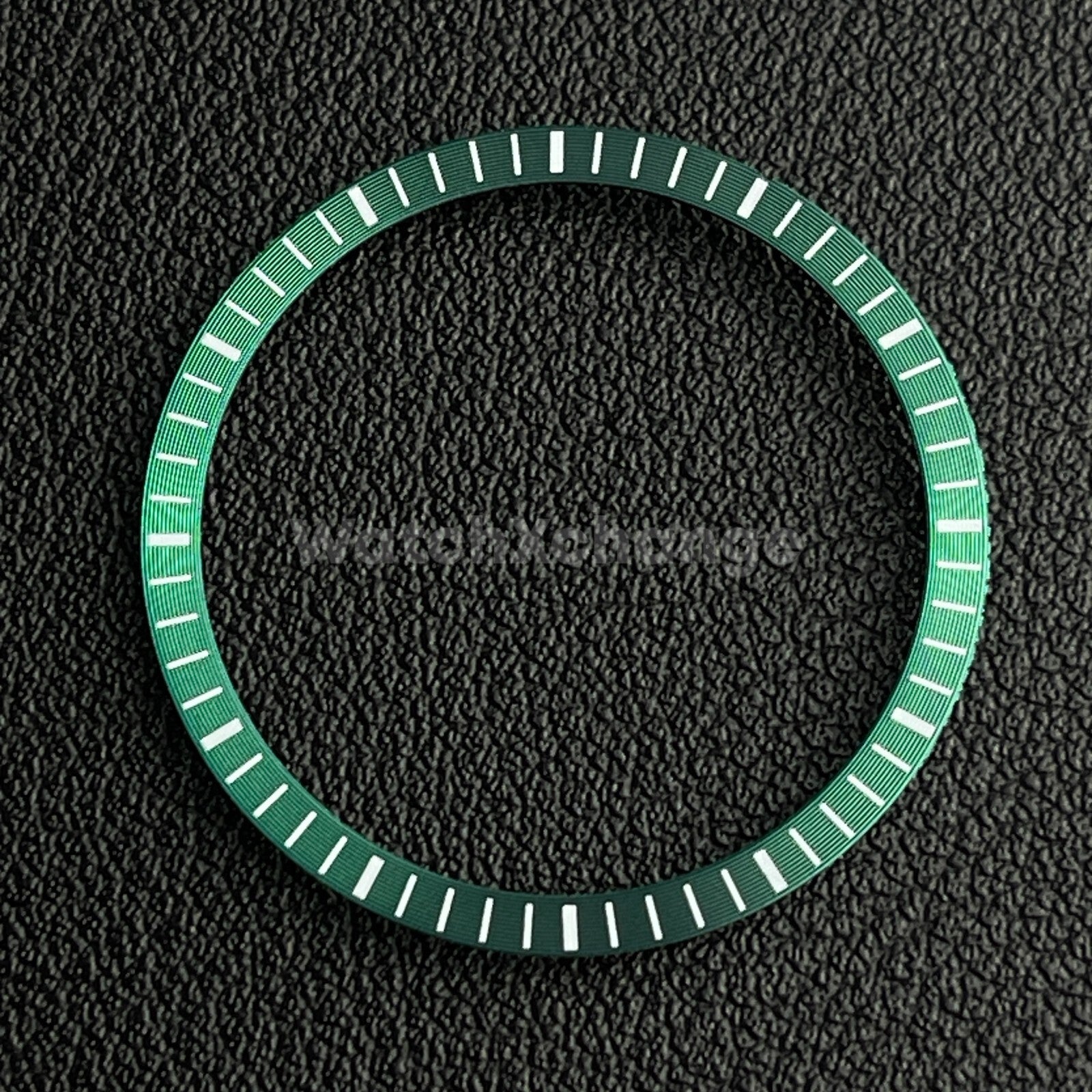 Green 28.5mm Skeleton Chapter Ring Dial Face Fit For NH70 Movement Watch Part