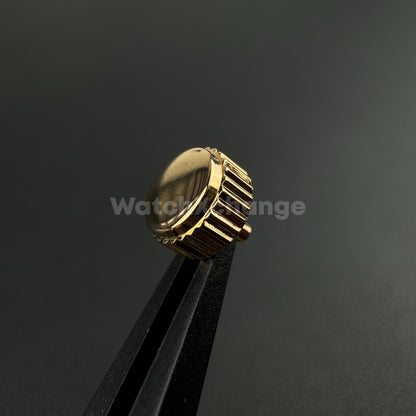 Rose Gold Long Tube Replacement Watch Crown 2mm 2.5mm Hole Diameter 3mm-8mm Head