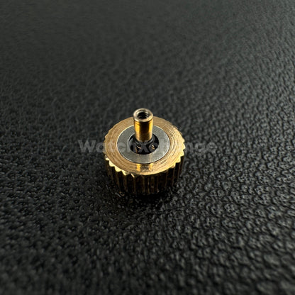 Rose Gold Long Tube Replacement Watch Crown 2mm 2.5mm Hole Diameter 3mm-8mm Head