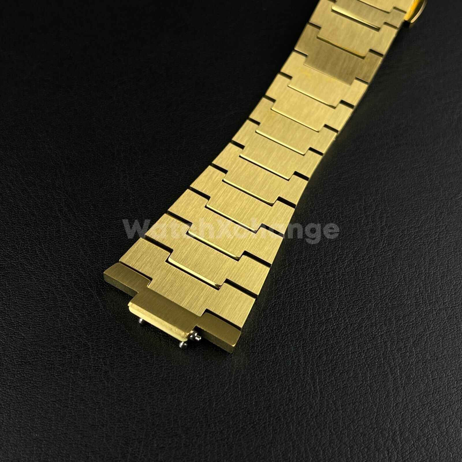 12mm Gold Steel Metal Watch Band Strap For Tissot PRX 40mm Case Bracelet