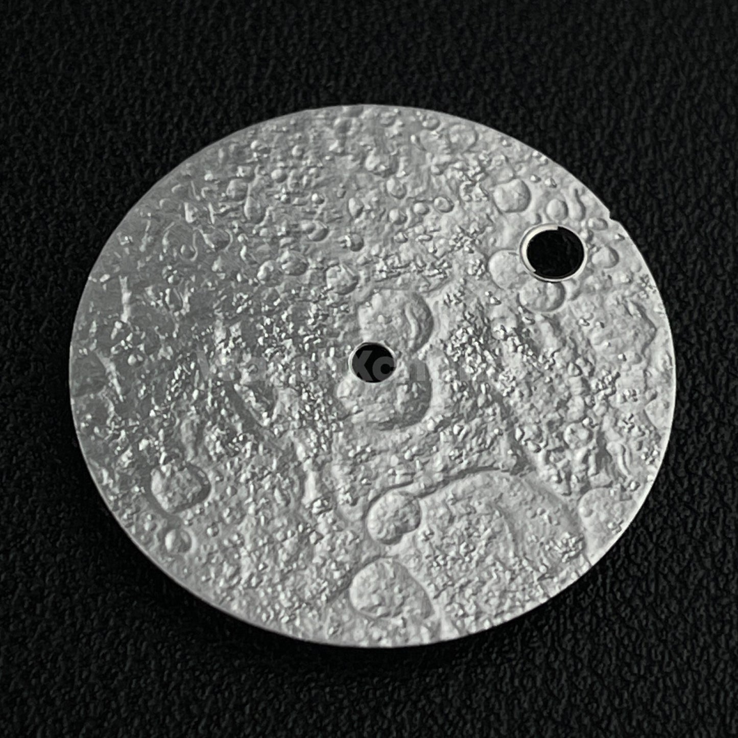 28.5mm Silver Moon Texture Watch Dial for SEIKO NH35 NH36 Movement