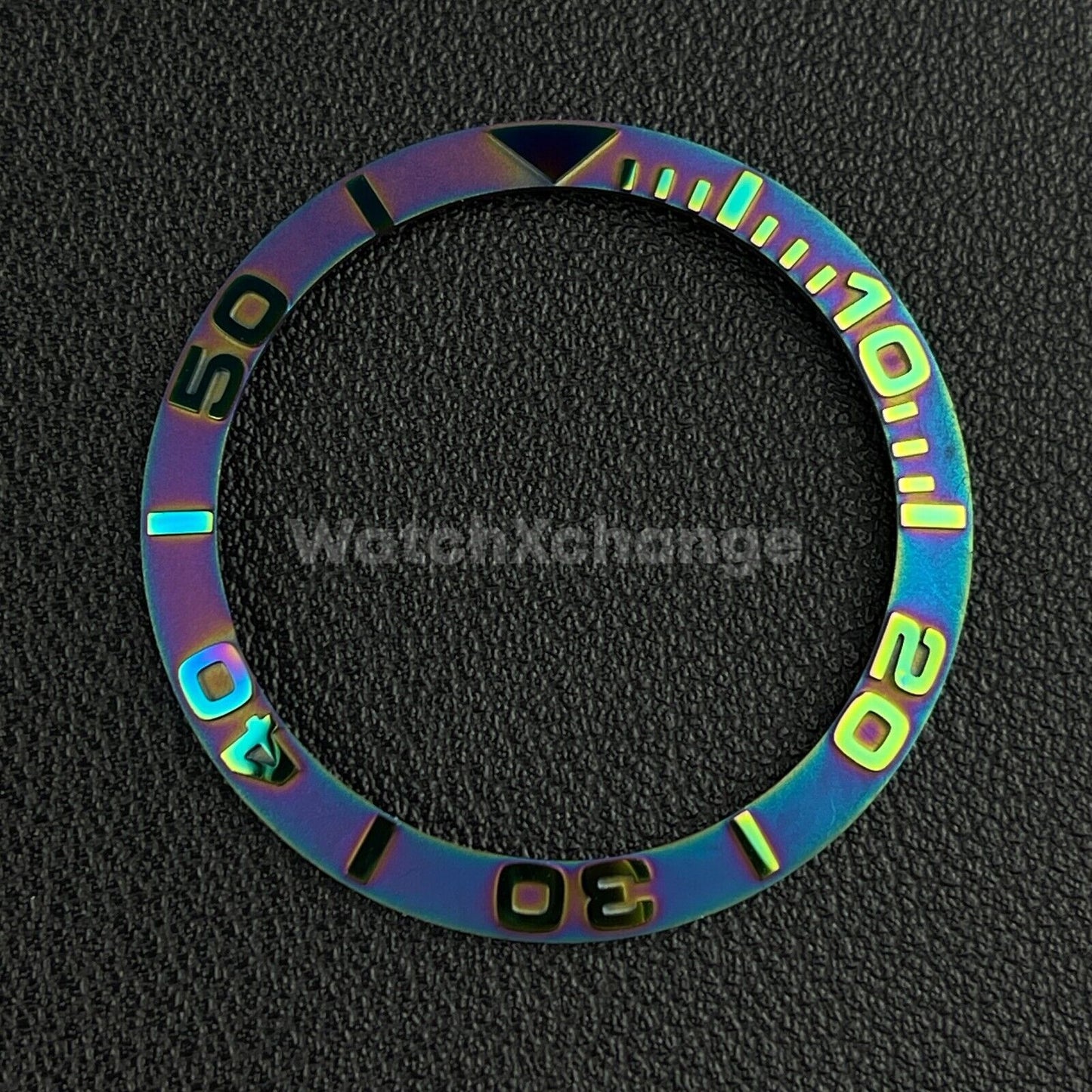 38mm Ceramic Bezel Insert Aurora Rainbow For Rolex Seiko SKX SRPD