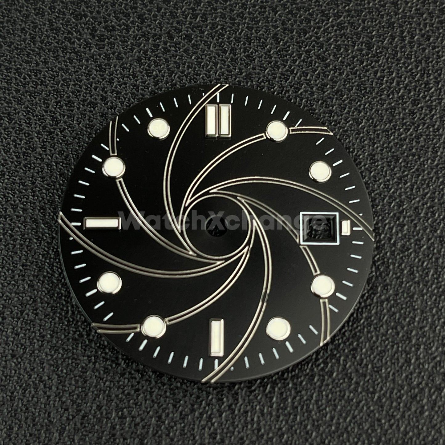 DEFECTIVE 31mm Blue Watch Dial for Miyota 8215 ETA2824 PT5000 Watch Movement