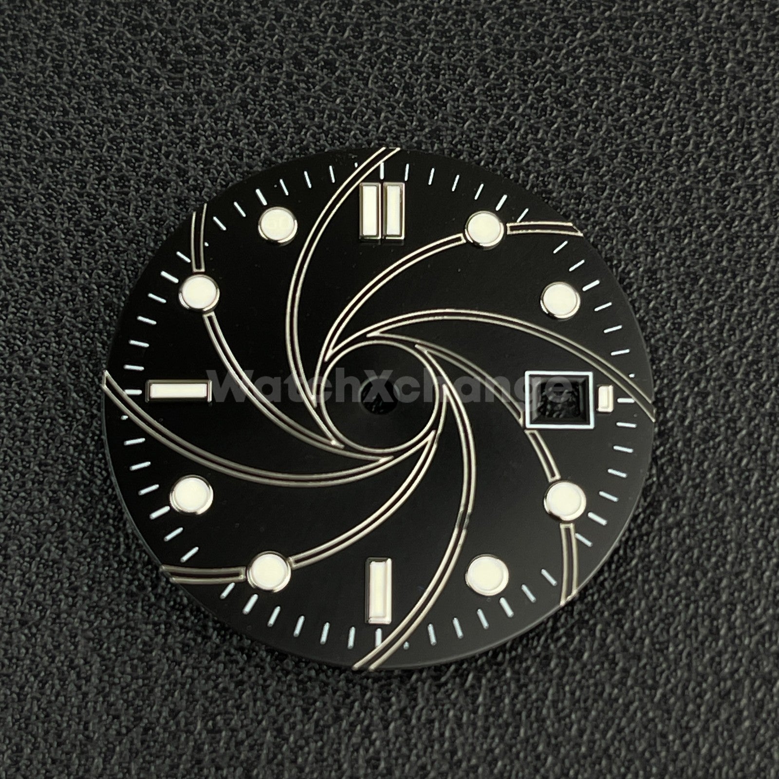 DEFECTIVE 31mm Blue Watch Dial for Miyota 8215 ETA2824 PT5000 Watch Movement