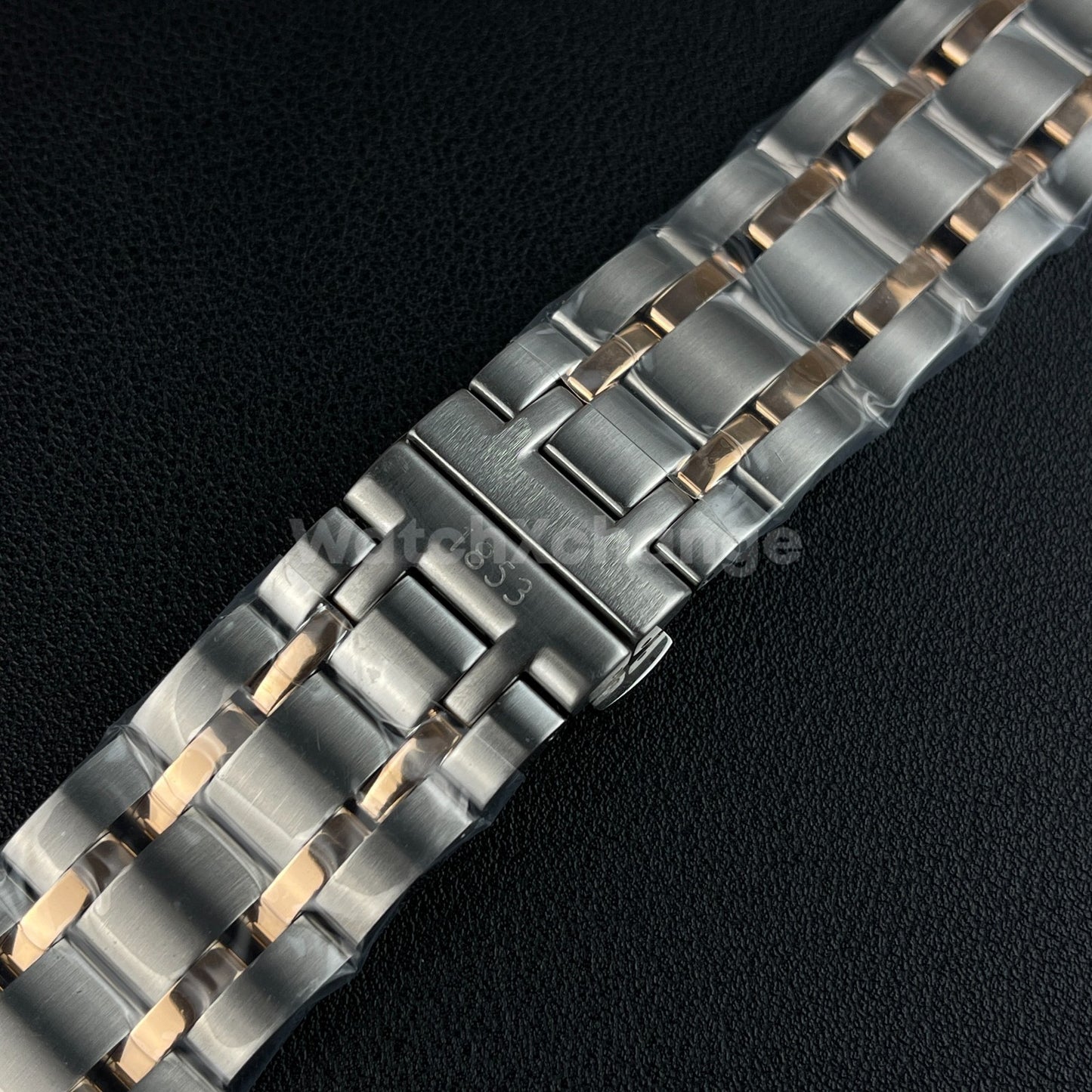 Silver Rose Gold Metal Watch Strap for Tissot 1853 Couturier T035 22/23/24mm