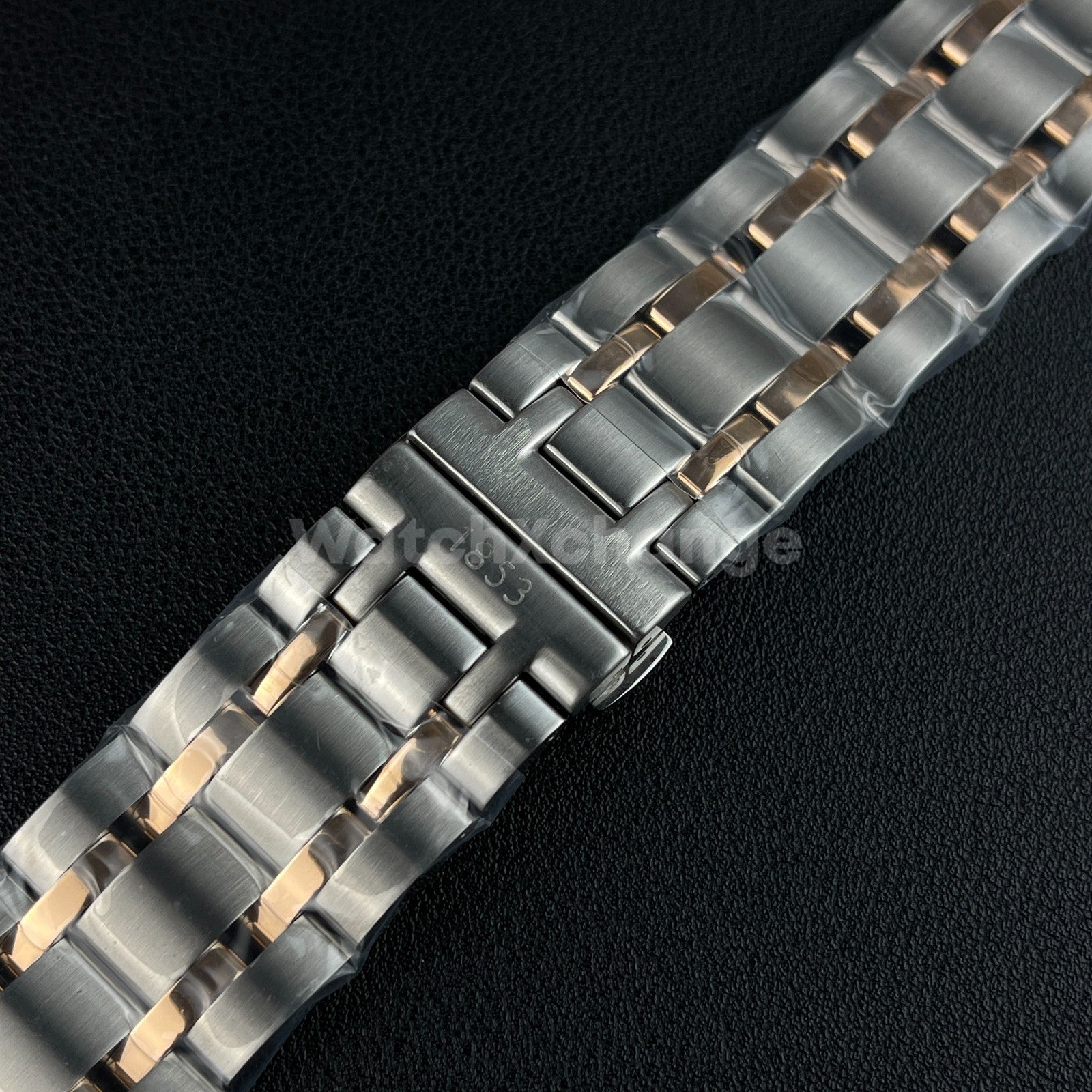 Silver Rose Gold Metal Watch Strap for Tissot 1853 Couturier T035 22/23/24mm