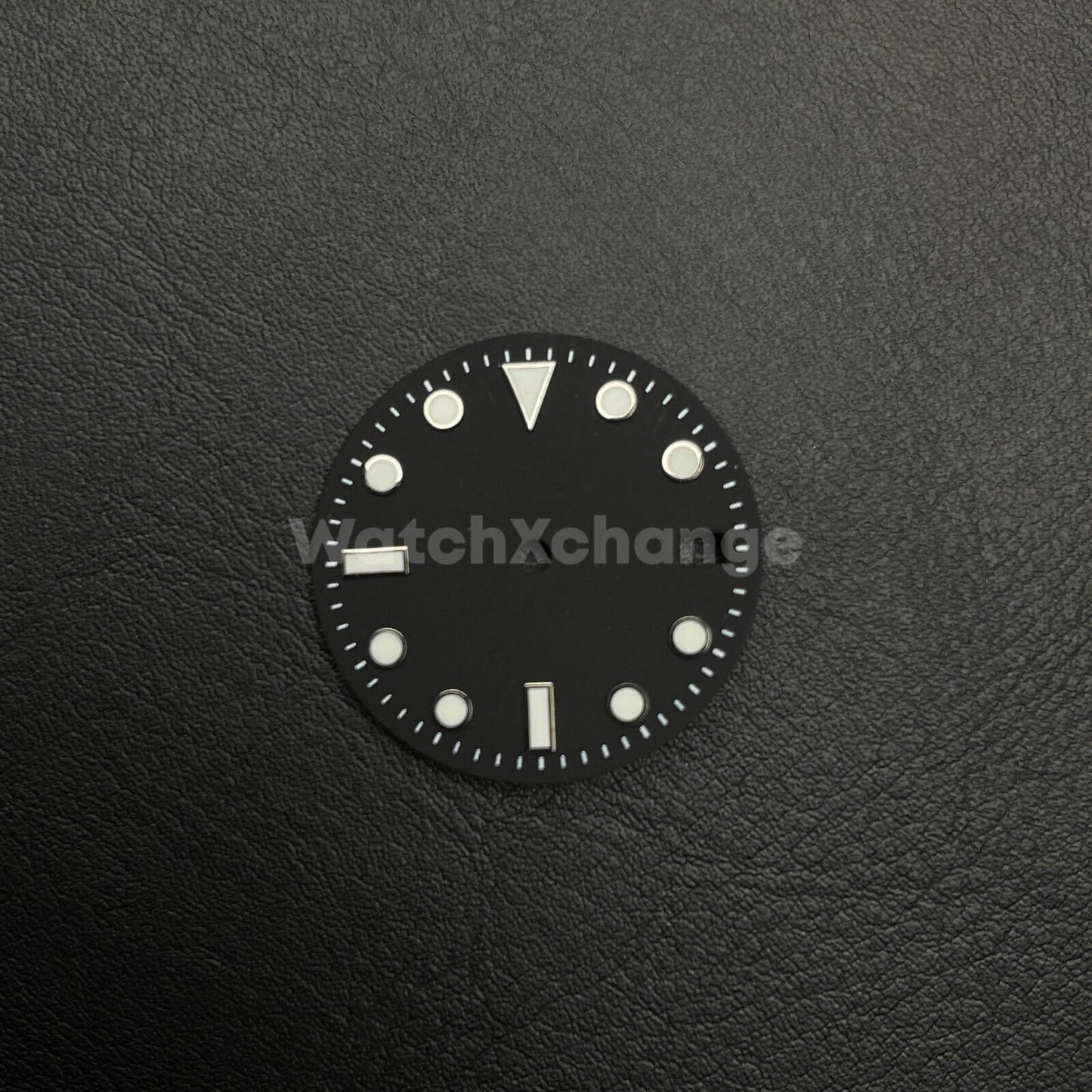 28.5mm Black Watch Dial for SEIKO NH35 NH36 Movement Luminous