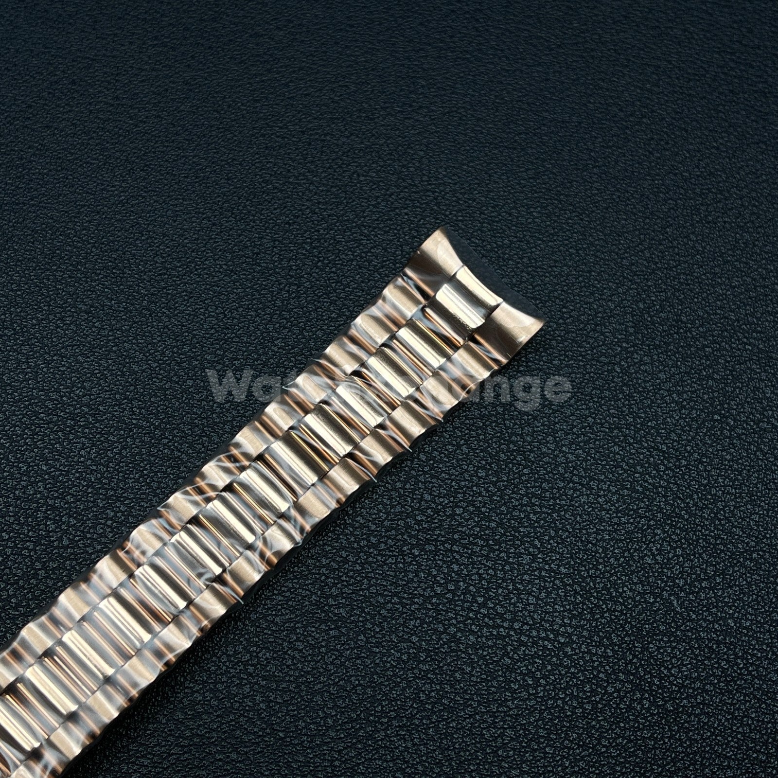 Rose Gold Premium Stainless Steel Watch Bracelet Strap Band Rolex Datejust 20mm
