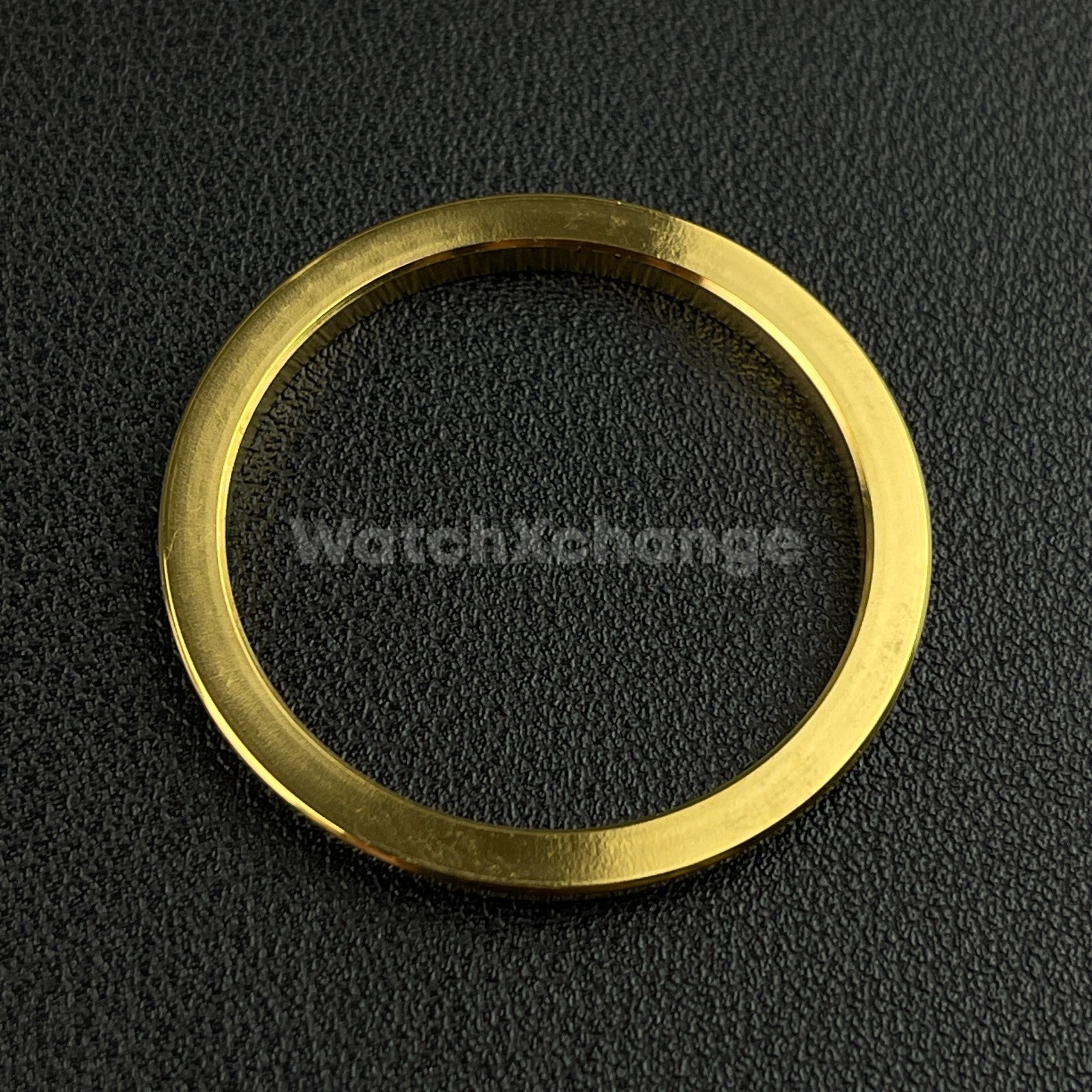 Gold Curved Gemstone Stainless Steel Watch Bezel Insert Ring 36mm 39mm