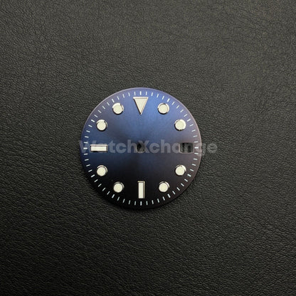 28.5mm Midnight Blue Watch Dial for SEIKO NH35 NH36 Movement Luminous