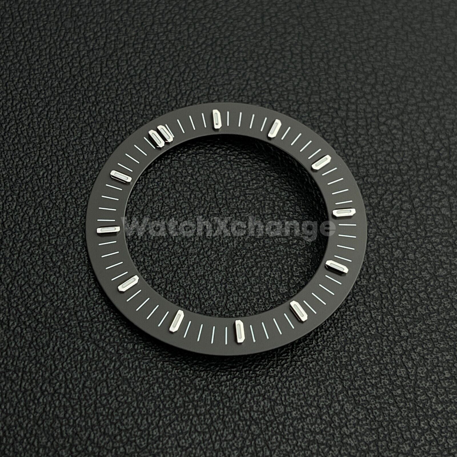 Grey 31mm Skeleton Dial Face Fit For NH35 NH36 NH70 Movement Watch Part