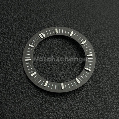 Grey 31mm Skeleton Dial Face Fit For NH35 NH36 NH70 Movement Watch Part