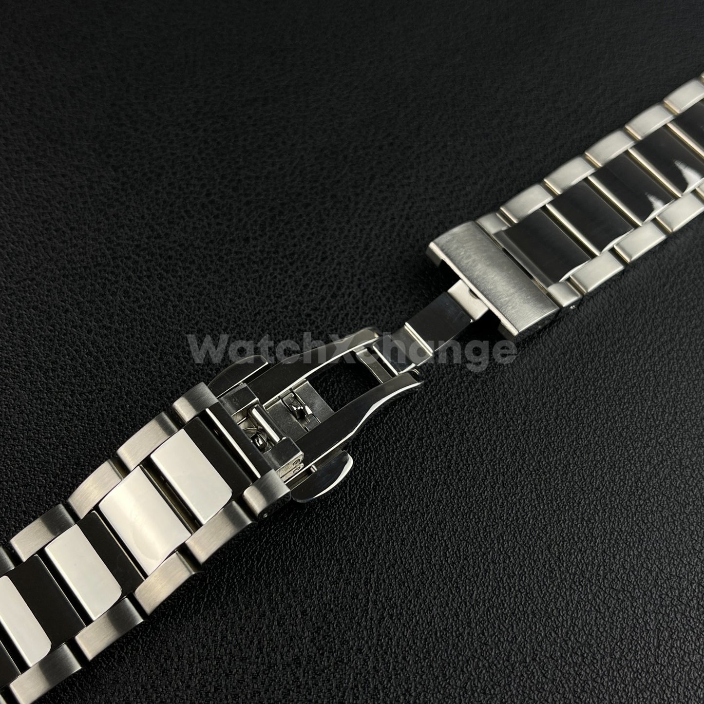 Curved End Metal Watchband Fit For Omega Seamaster AT150 Aqua Terra Watch Strap