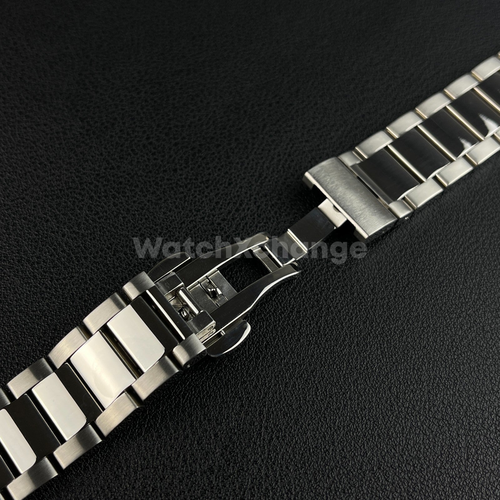 Curved End Metal Watchband Fit For Omega Seamaster AT150 Aqua Terra Watch Strap