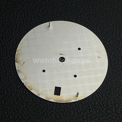 Silver & Black 31.5mm Modified Watch Dial Accessory for VK63 Quartz Movement