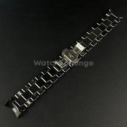 For Emporio Armani AR1400 Watch Black 22mm Ceramic Strap Band Bracelet Clasp