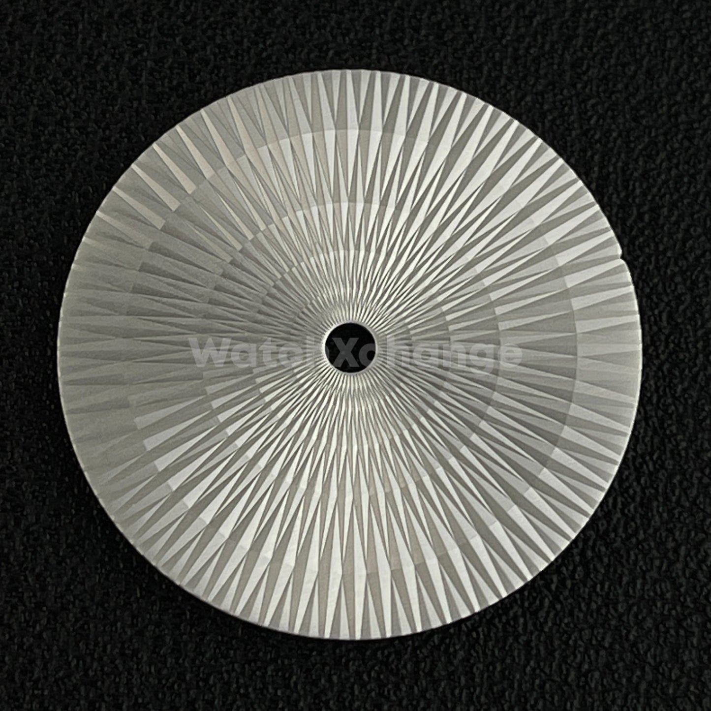 28.5mm Silver Radial Texture Watch Dial Face for SEIKO NH35 NH36 Movements