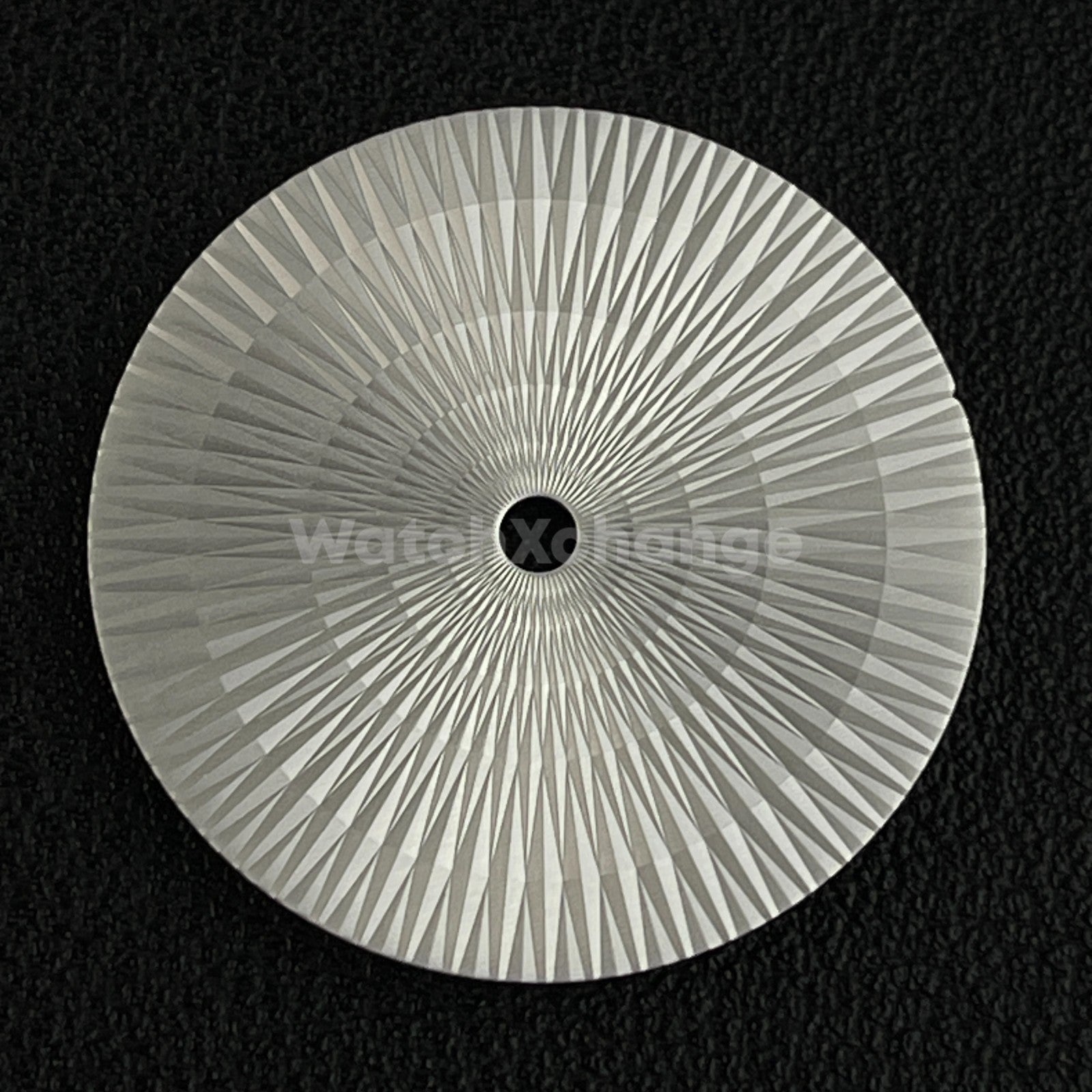 28.5mm Silver Radial Texture Watch Dial Face for SEIKO NH35 NH36 Movements