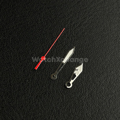NH35A Watch Hands For SEIKO NH35A/36/4R/7S Movements Luminous Silver  Red Orange