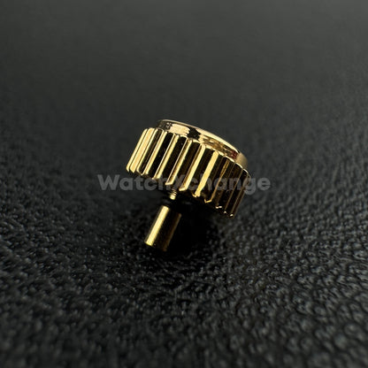 Rose Gold Long Tube Replacement Watch Crown 2mm 2.5mm Hole Diameter 3mm-8mm Head