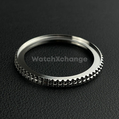 Silver Double Stacked Edge Watch Bezels for Seiko SKX007 SRPD Mod Include Gasket