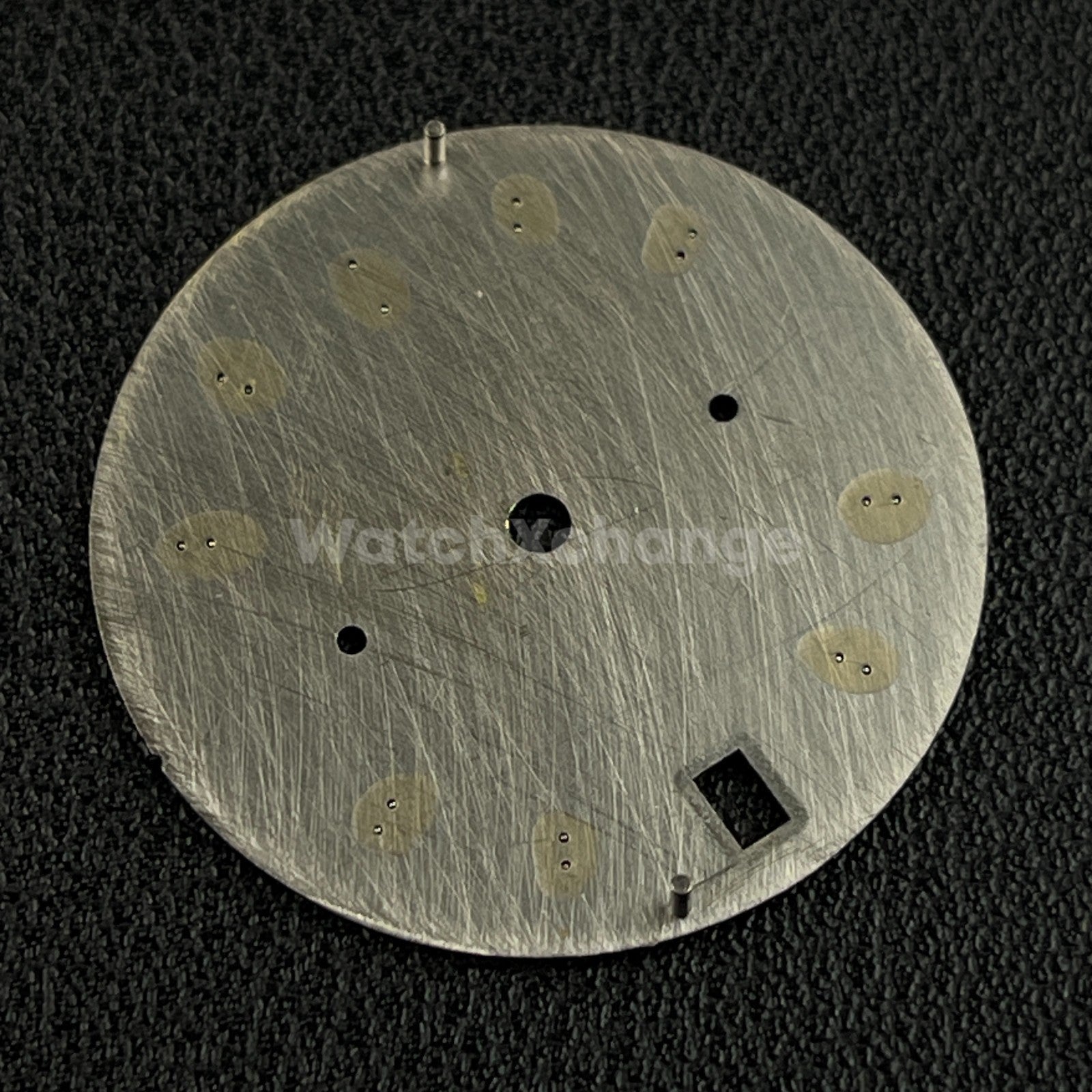 White 30mm Modified Watch Dial Accessory for VK64 Quartz Movement