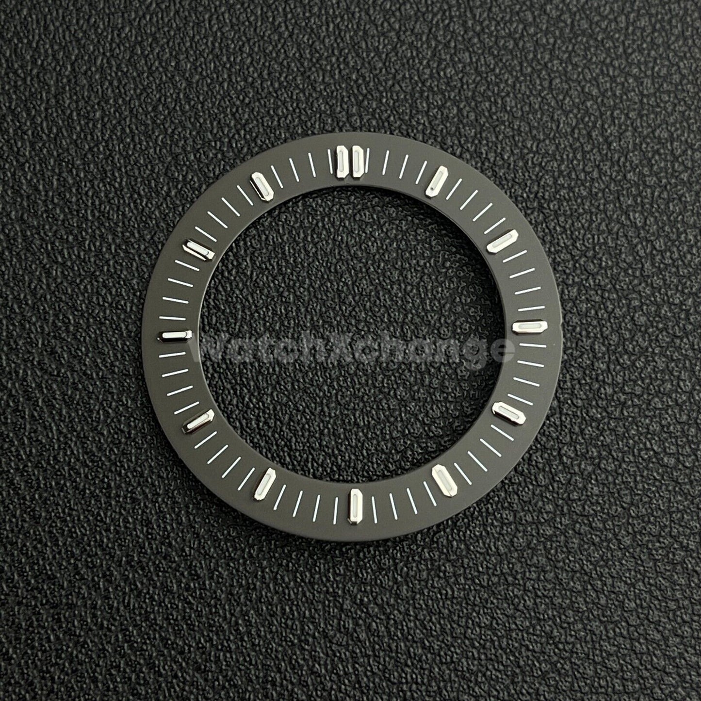 Grey 31mm Skeleton Dial Face Fit For NH35 NH36 NH70 Movement Watch Part