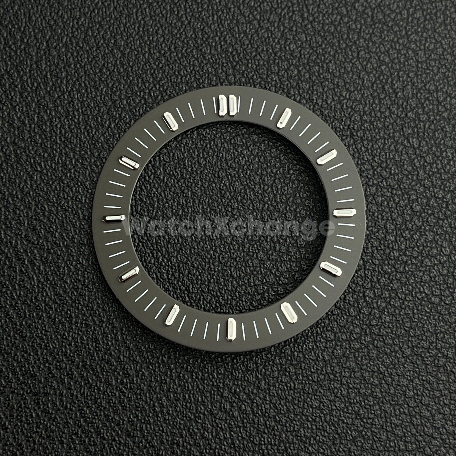 Grey 31mm Skeleton Dial Face Fit For NH35 NH36 NH70 Movement Watch Part