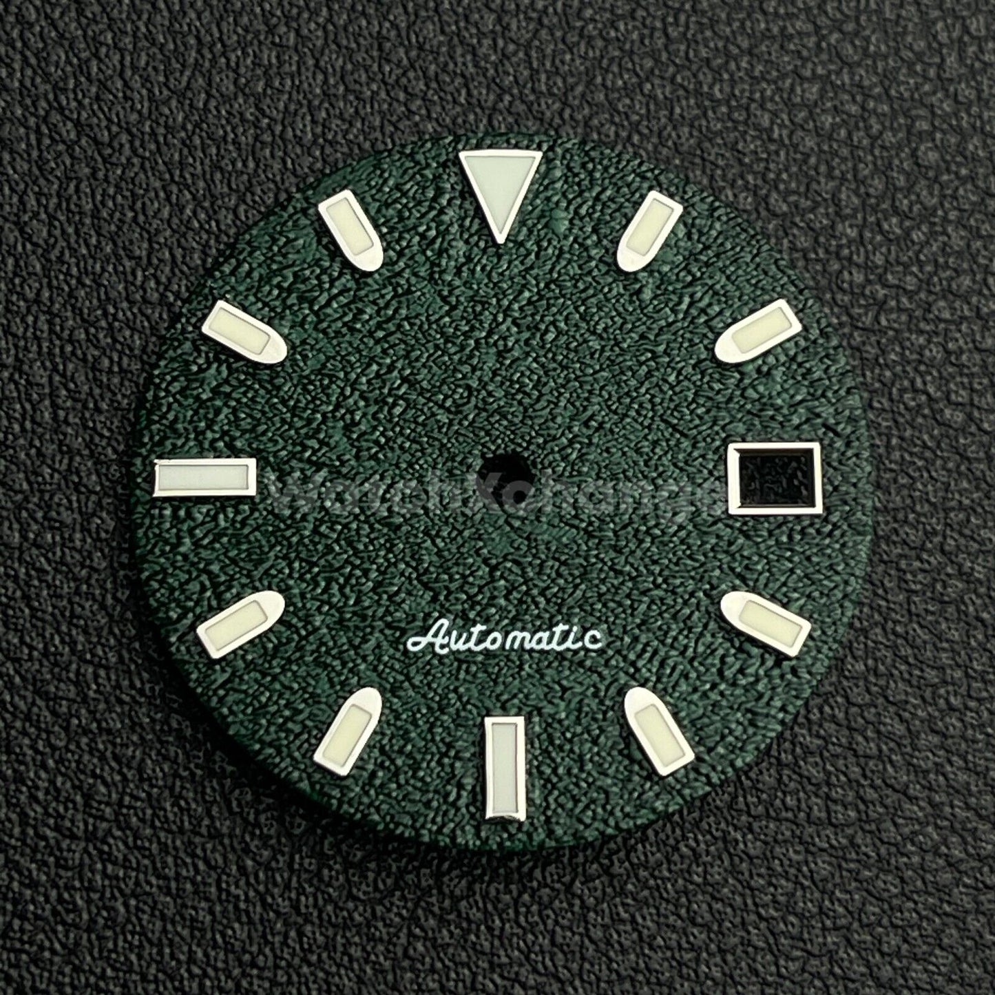 29mm Green Watch Dial w/Green Luminous Replacement for NH35 4R35 Movement