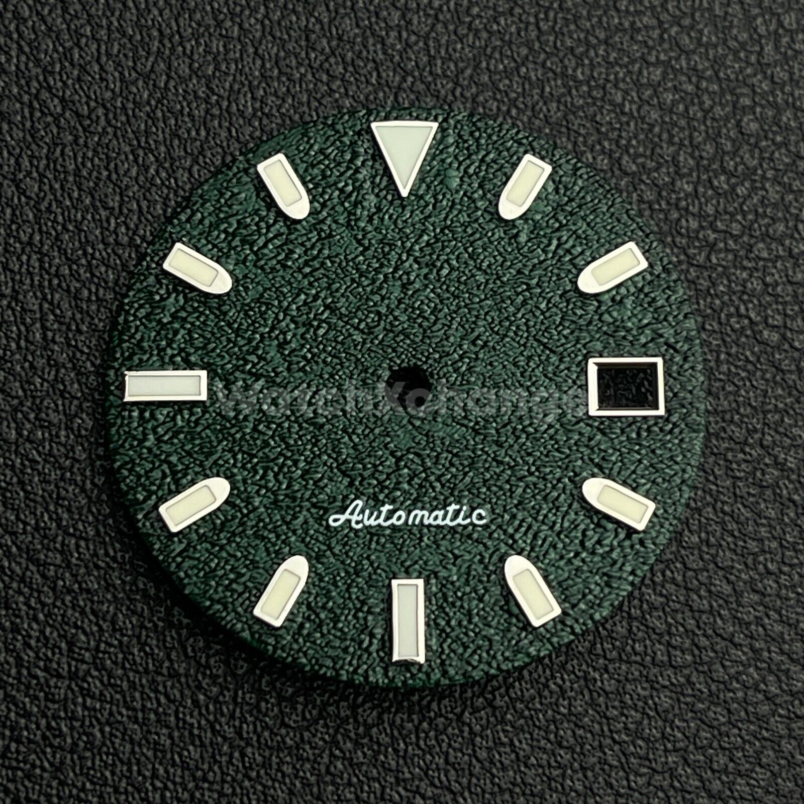 29mm Green Watch Dial w/Green Luminous Replacement for NH35 4R35 Movement