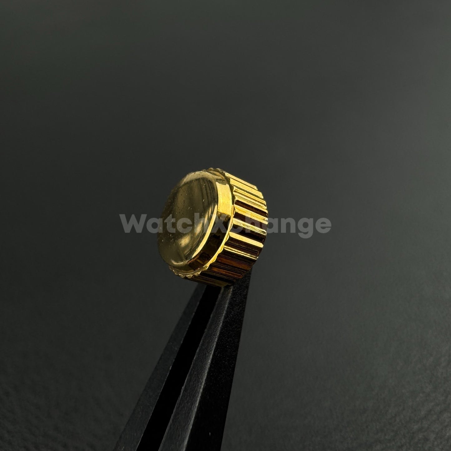 Gold Long Tube Replacement Watch Crown 2mm 2.5mm Hole Diameter 3mm - 8mm Head