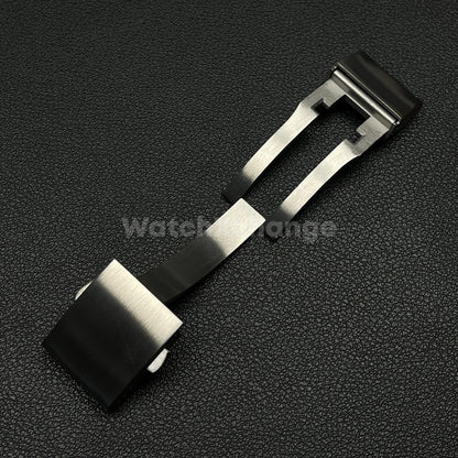 For Hydroconquest Quality Solid Stainless Steel Watch Buckle Folding Clasp 19mm