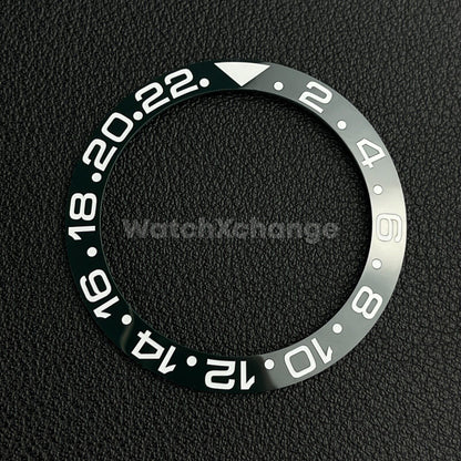 Dark Green Ceramic Bezel Insert 40mm for Rolex Seiko SKX SRPD Omega