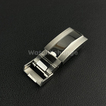 Replacement Clasp/Buckle fit Rolex DAYTONA GMT SUBMARINER Two Tone Silver 9/16mm