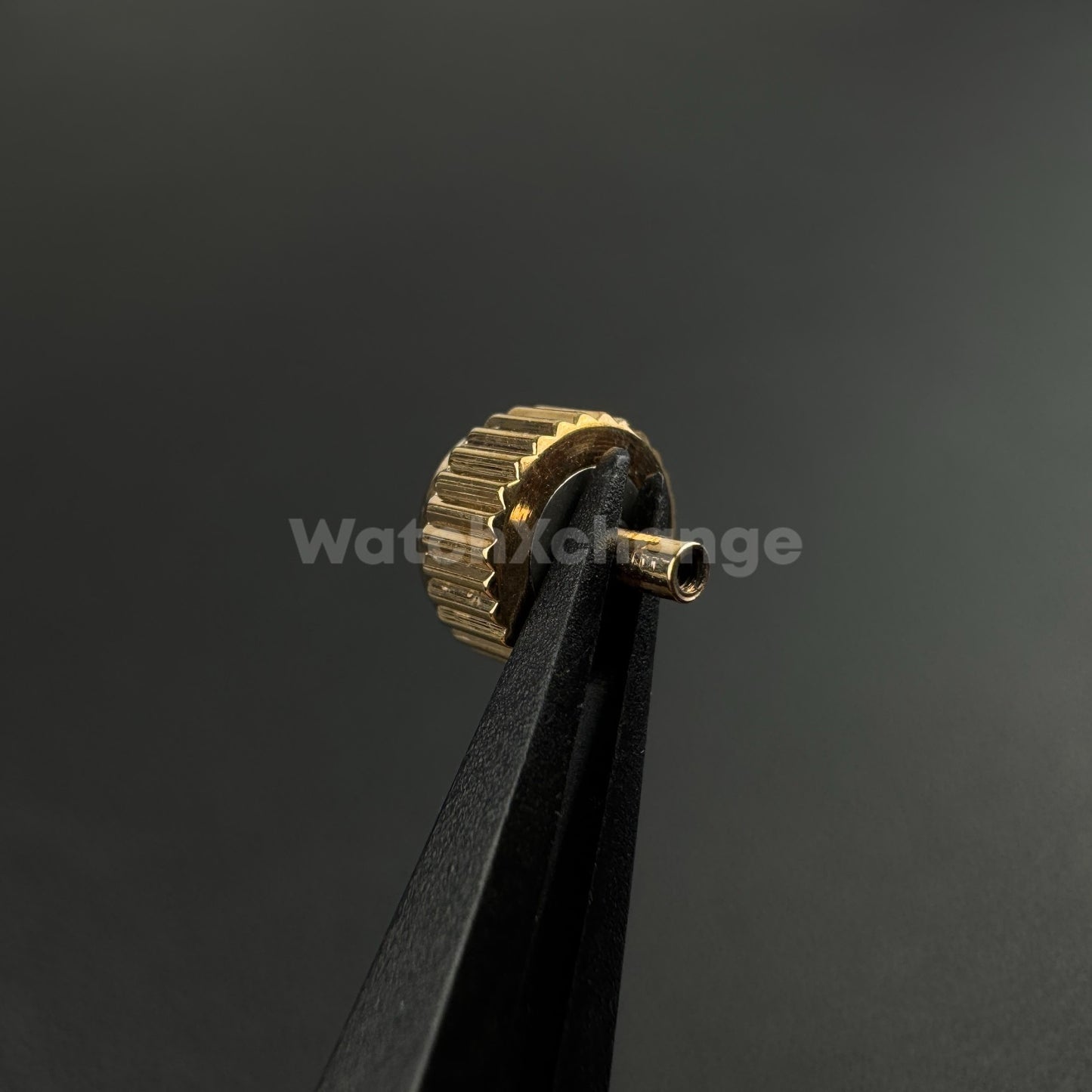 Rose Gold Long Tube Replacement Watch Crown 2mm 2.5mm Hole Diameter 3mm-8mm Head