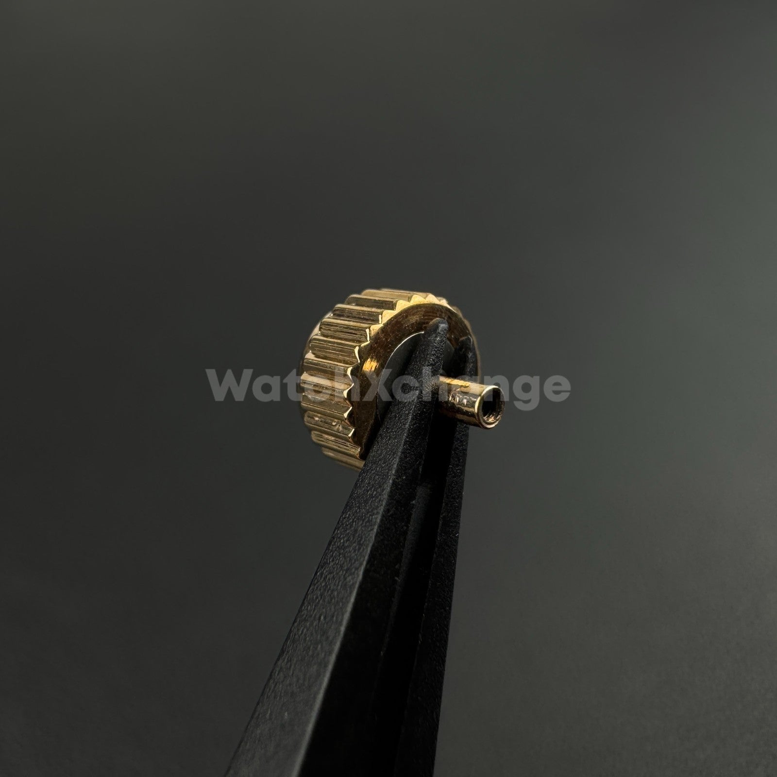Rose Gold Long Tube Replacement Watch Crown 2mm 2.5mm Hole Diameter 3mm-8mm Head