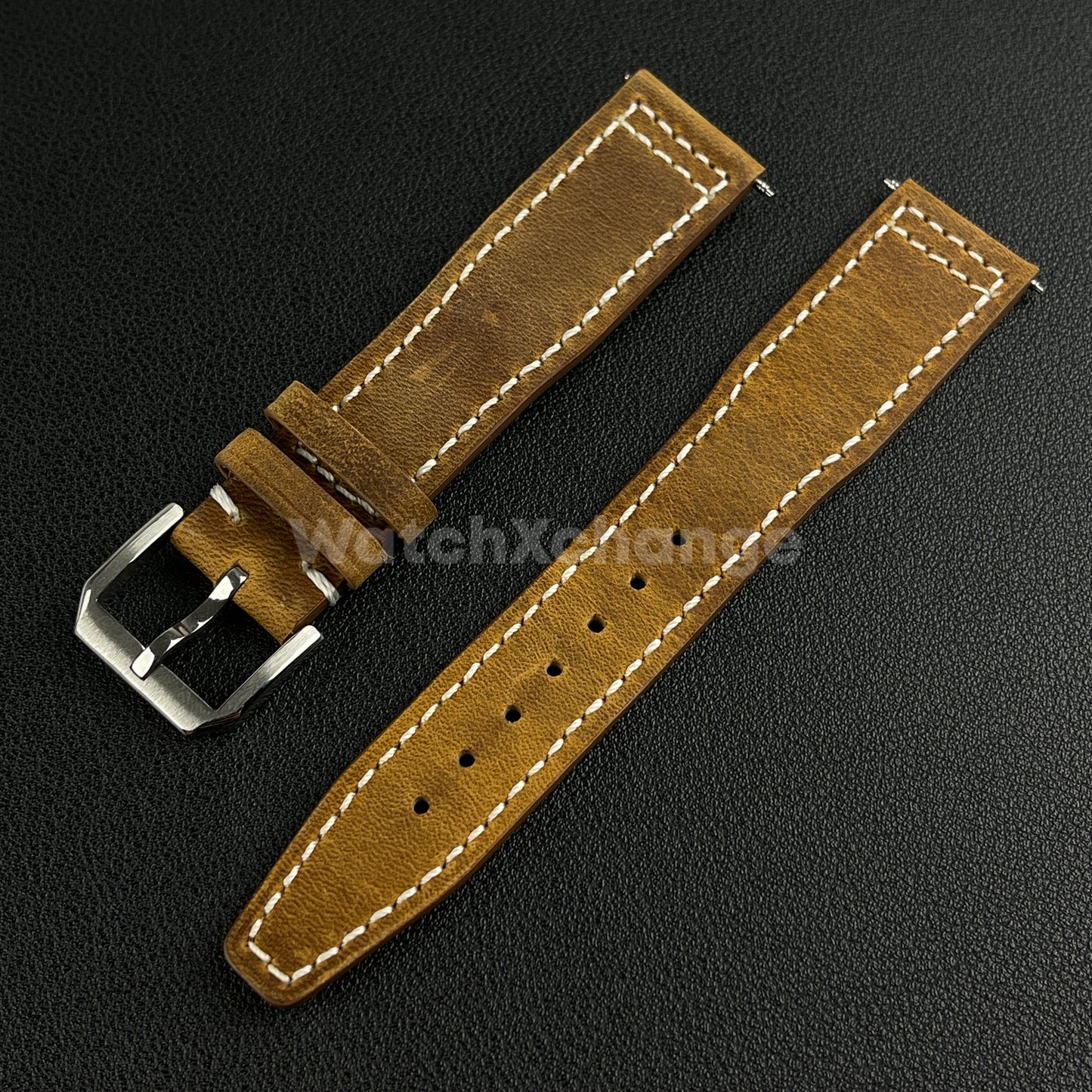 Tandorio 39mm Mens Watch Brown Leather Strap - NH35A Automatic Movement