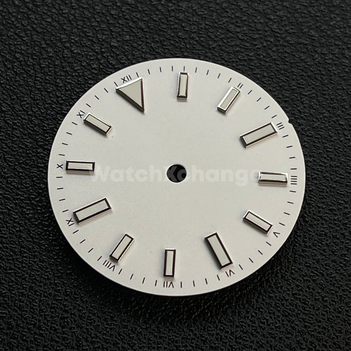 28.5MM White Watch Dial Luminous Watch Accessory for NH35/ETA2836/8215 Movement