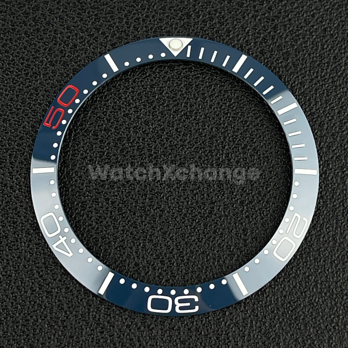 Blue Ceramic bezel insert 38mm For Divers Watch Rolex Seiko SKX SRPD Smurf